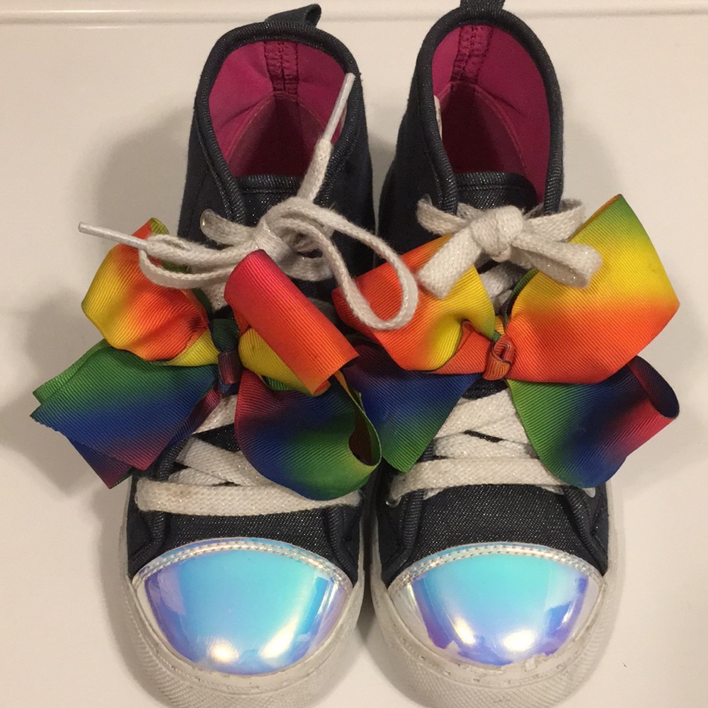 Jojo Siwa Girls Tennis Shoes - size 2